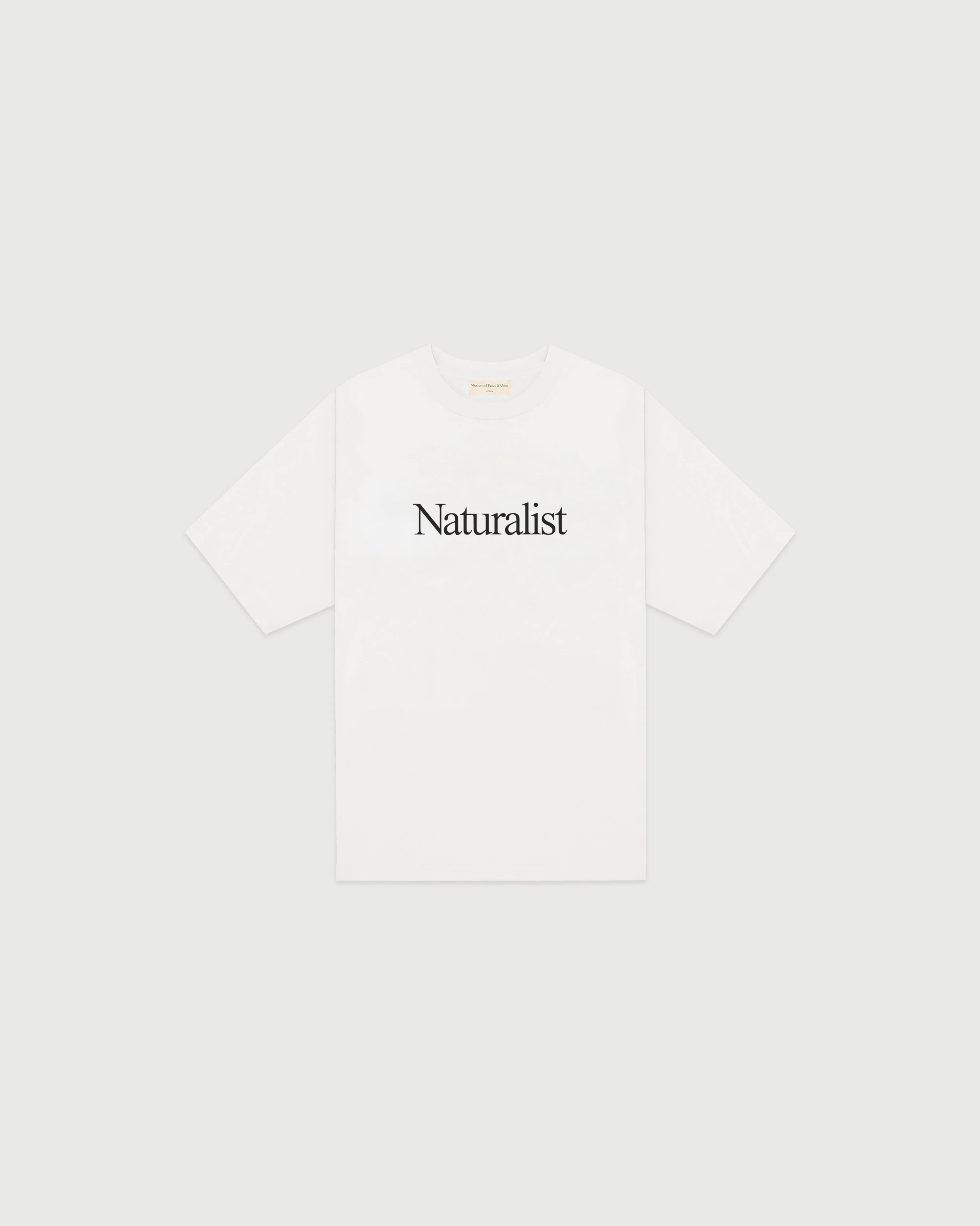 Naturalist Tee - White sold by Museum of Peace and Quiet