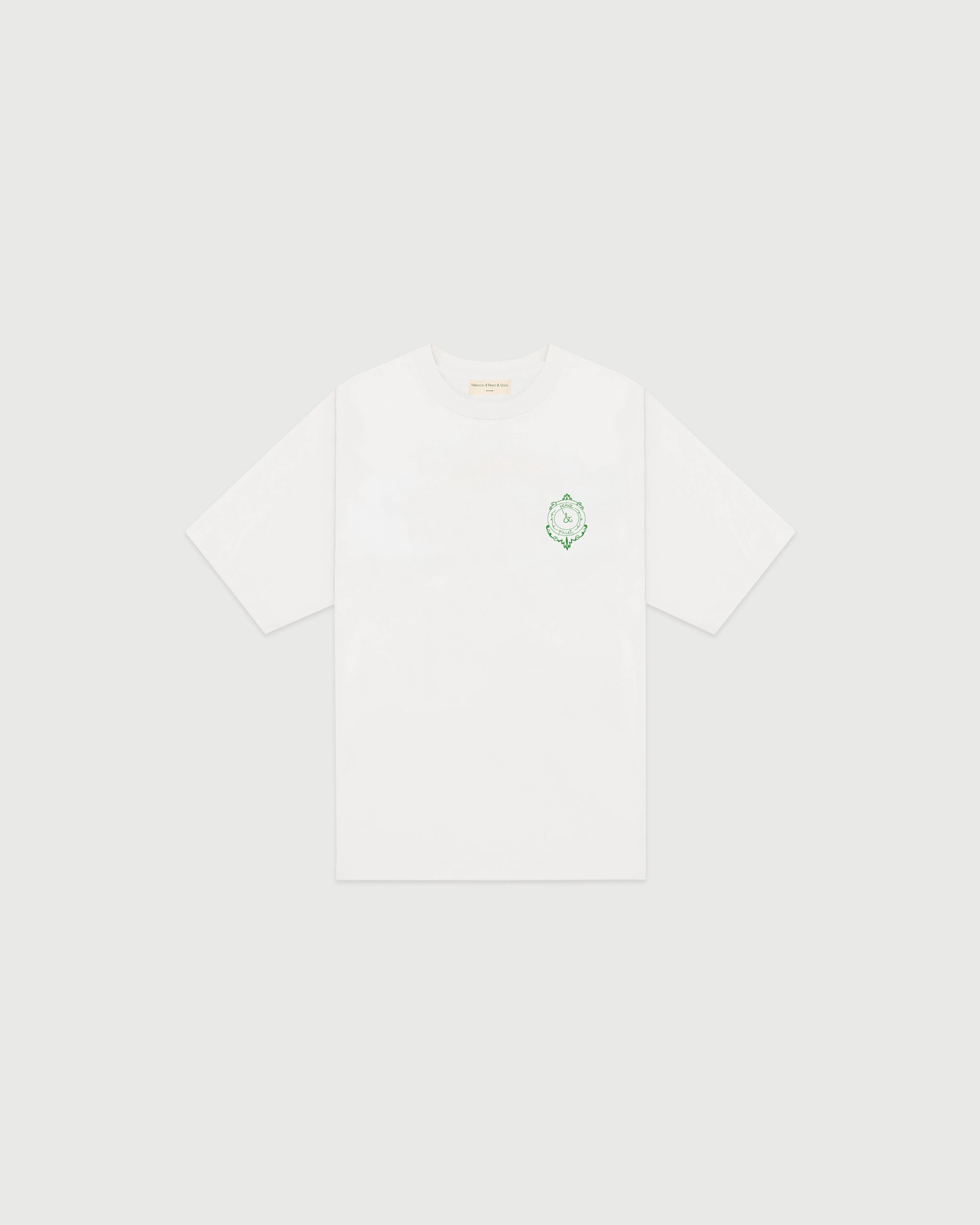 PQ Seal Tee - White sold by Museum of Peace and Quiet