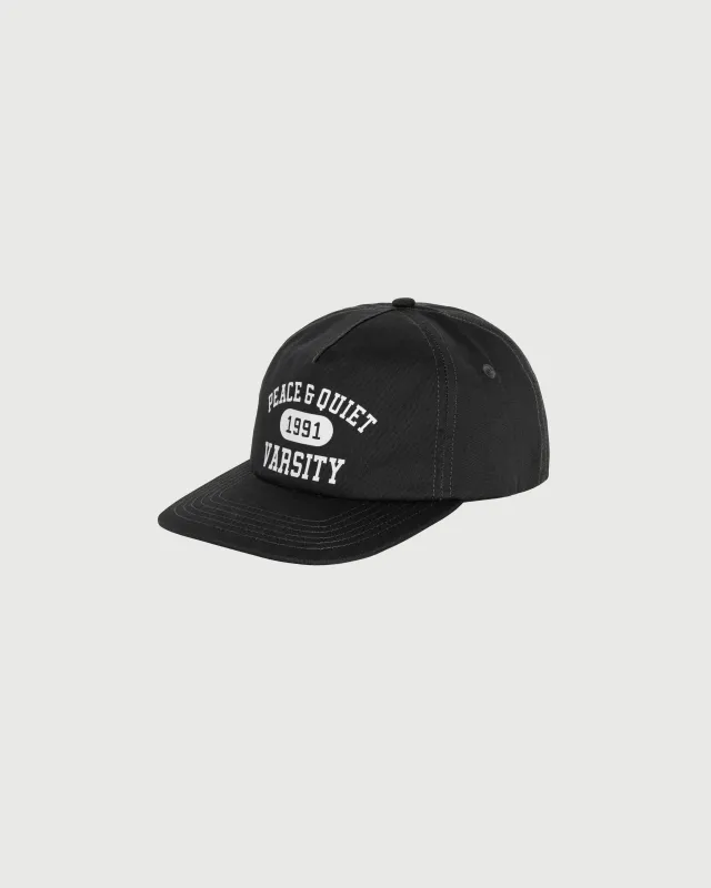 Varsity 5-Panel - Black sold by Museum of Peace and Quiet