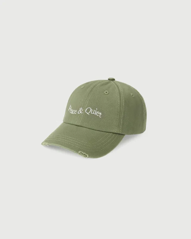 Wordmark Contrast Stitch Sage sold by Museum of Peace and Quiet