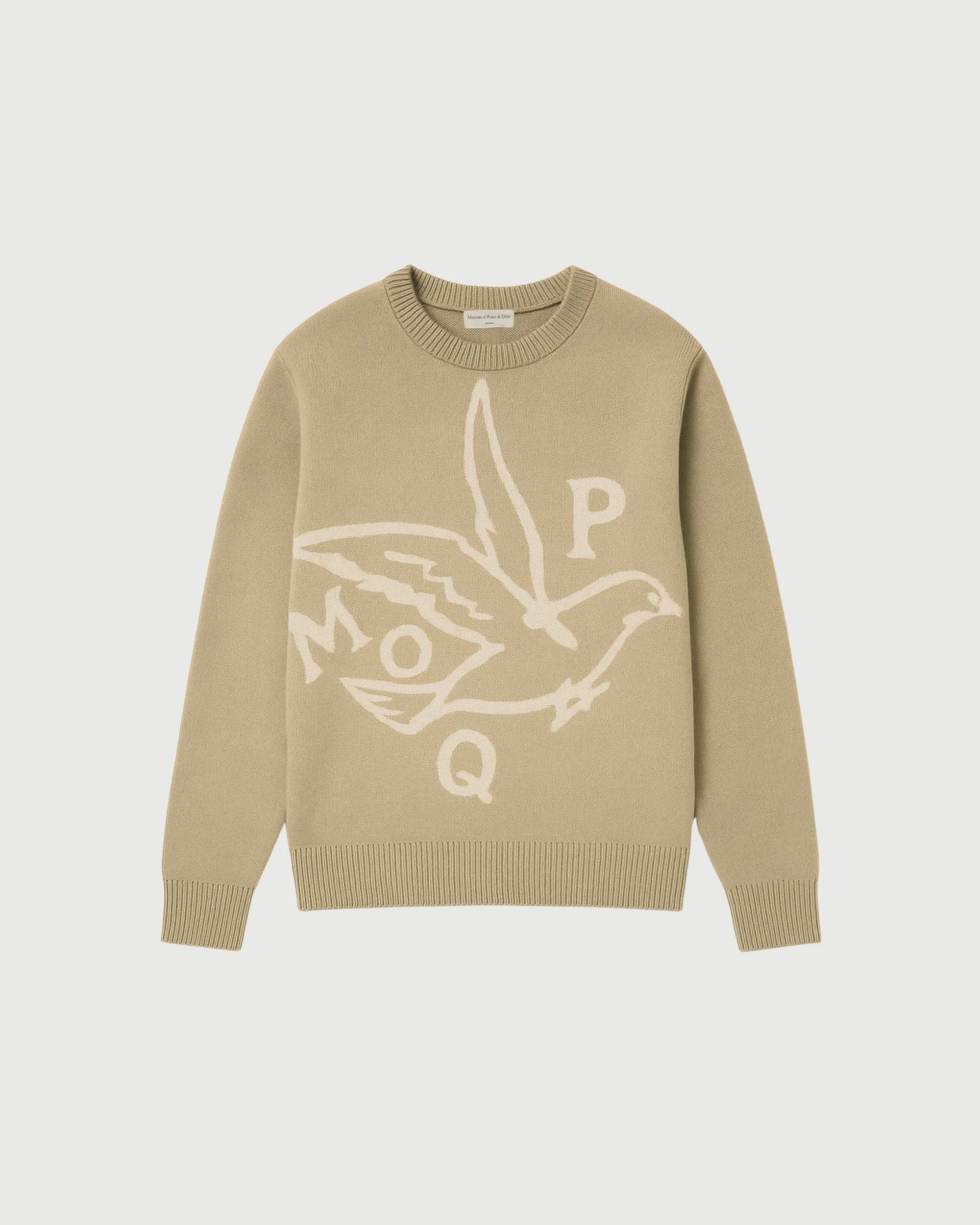 Flock Knit Sweater Tan sold by Museum of Peace and Quiet