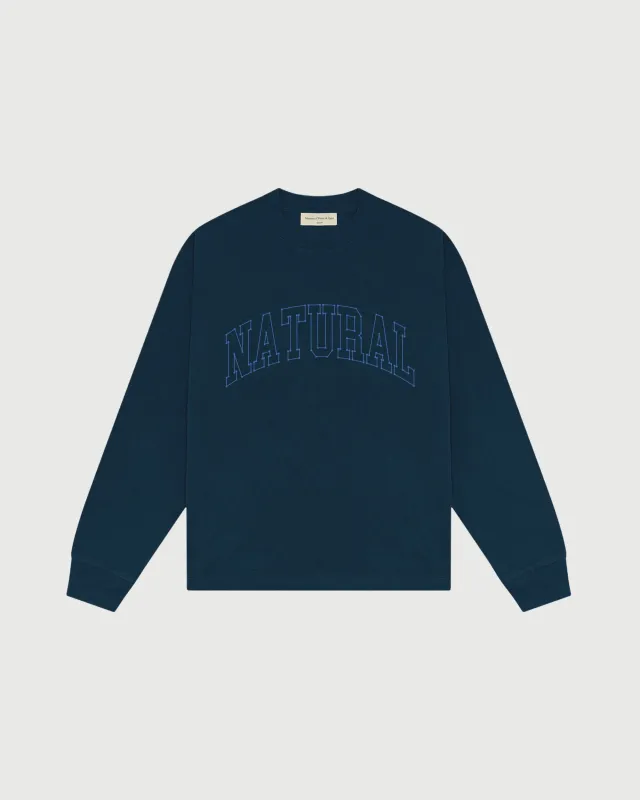 Outline LS - Navy sold by Museum of Peace and Quiet