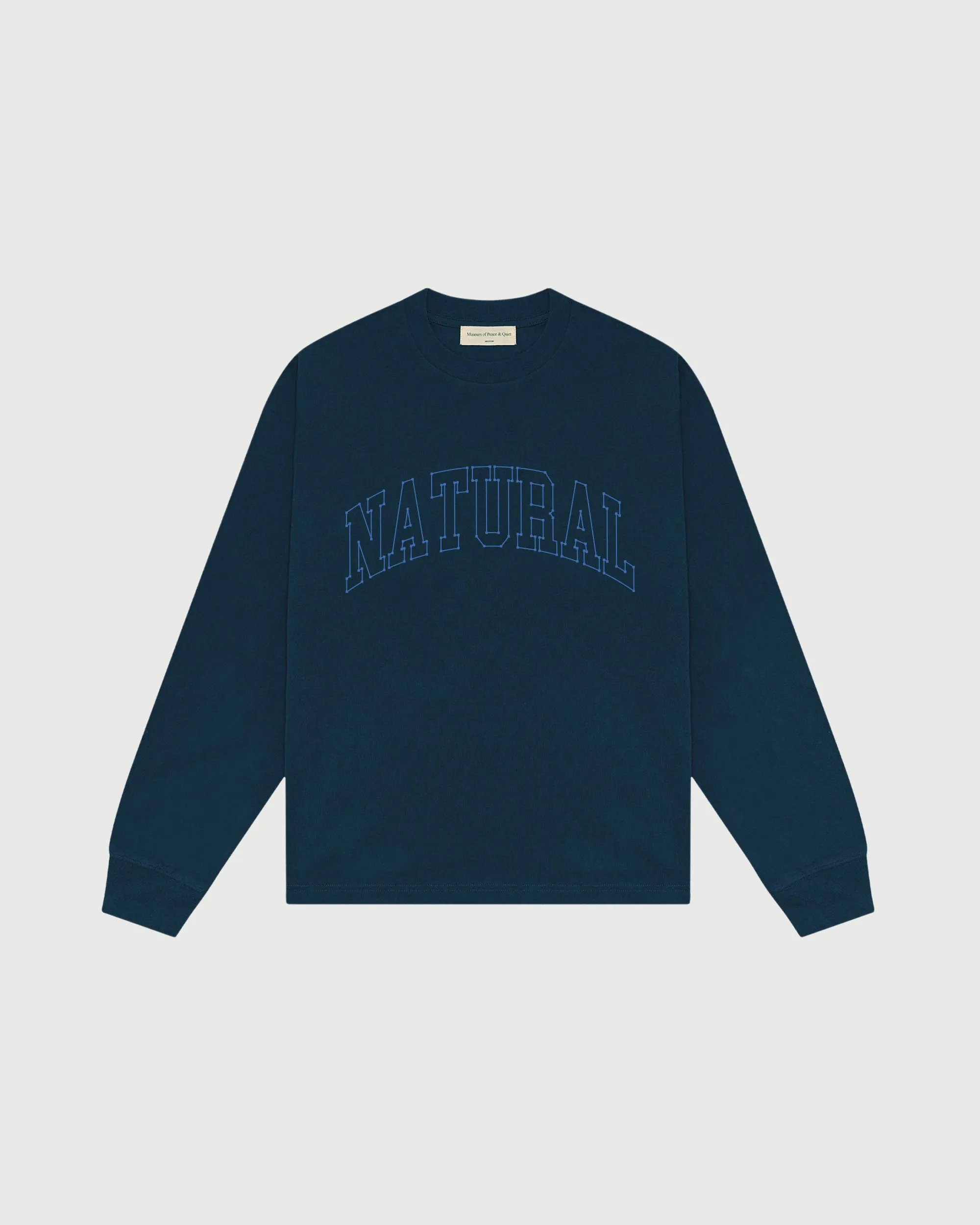 Outline LS - Navy sold by Museum of Peace and Quiet