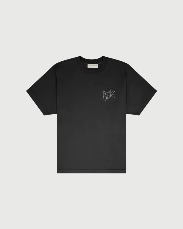 Warped Tee - Black sold by Museum of Peace and Quiet