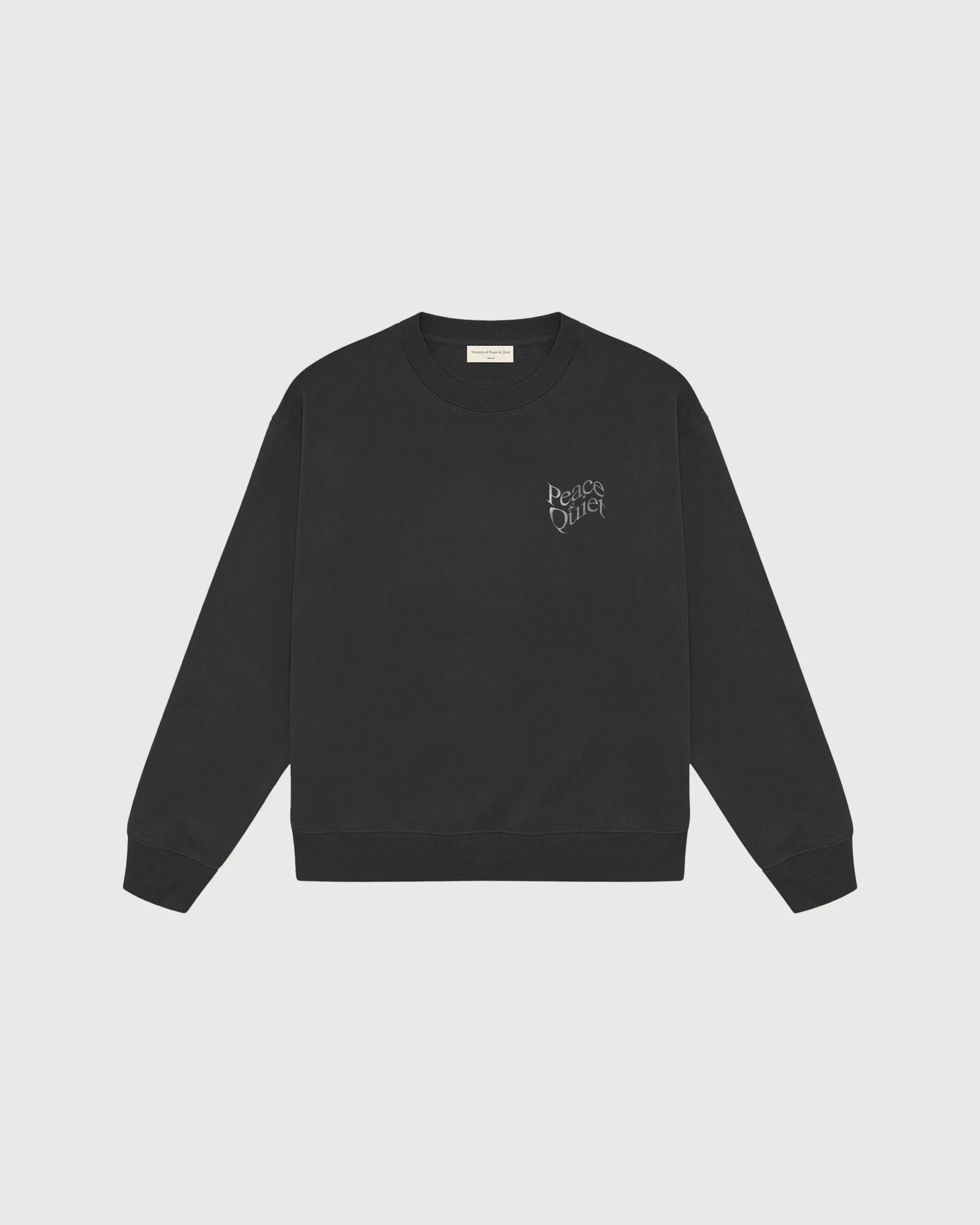 Warped Crewneck - Black sold by Museum of Peace and Quiet