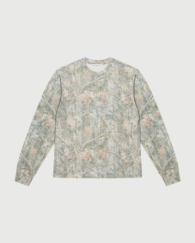 Wordmark LS - Camo sold by Museum of Peace and Quiet