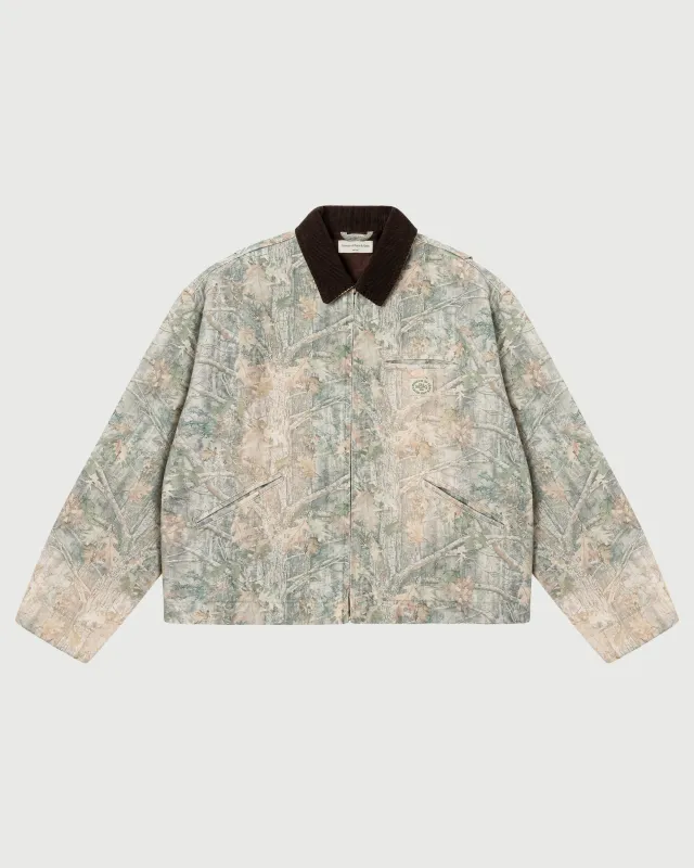 Utility Canvas Work Jacket - Camouflage sold by Museum of Peace and Quiet