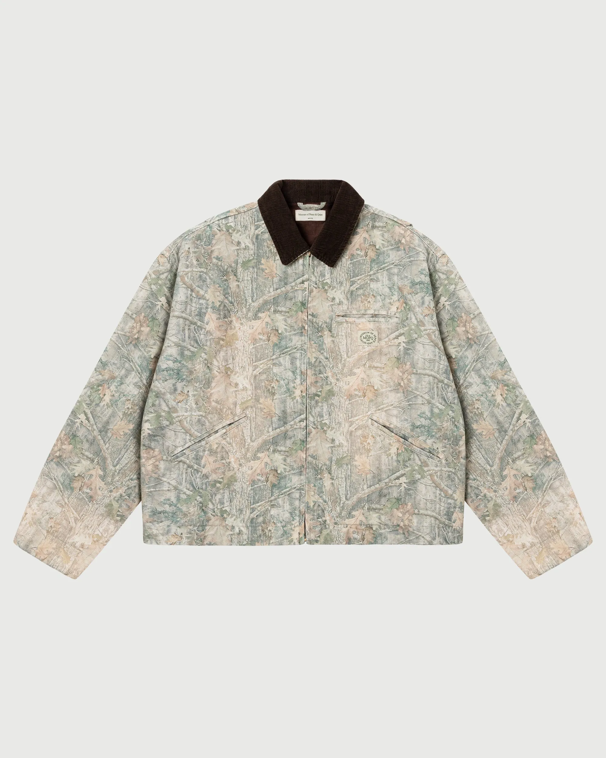 Utility Canvas Work Jacket - Camouflage sold by Museum of Peace and Quiet