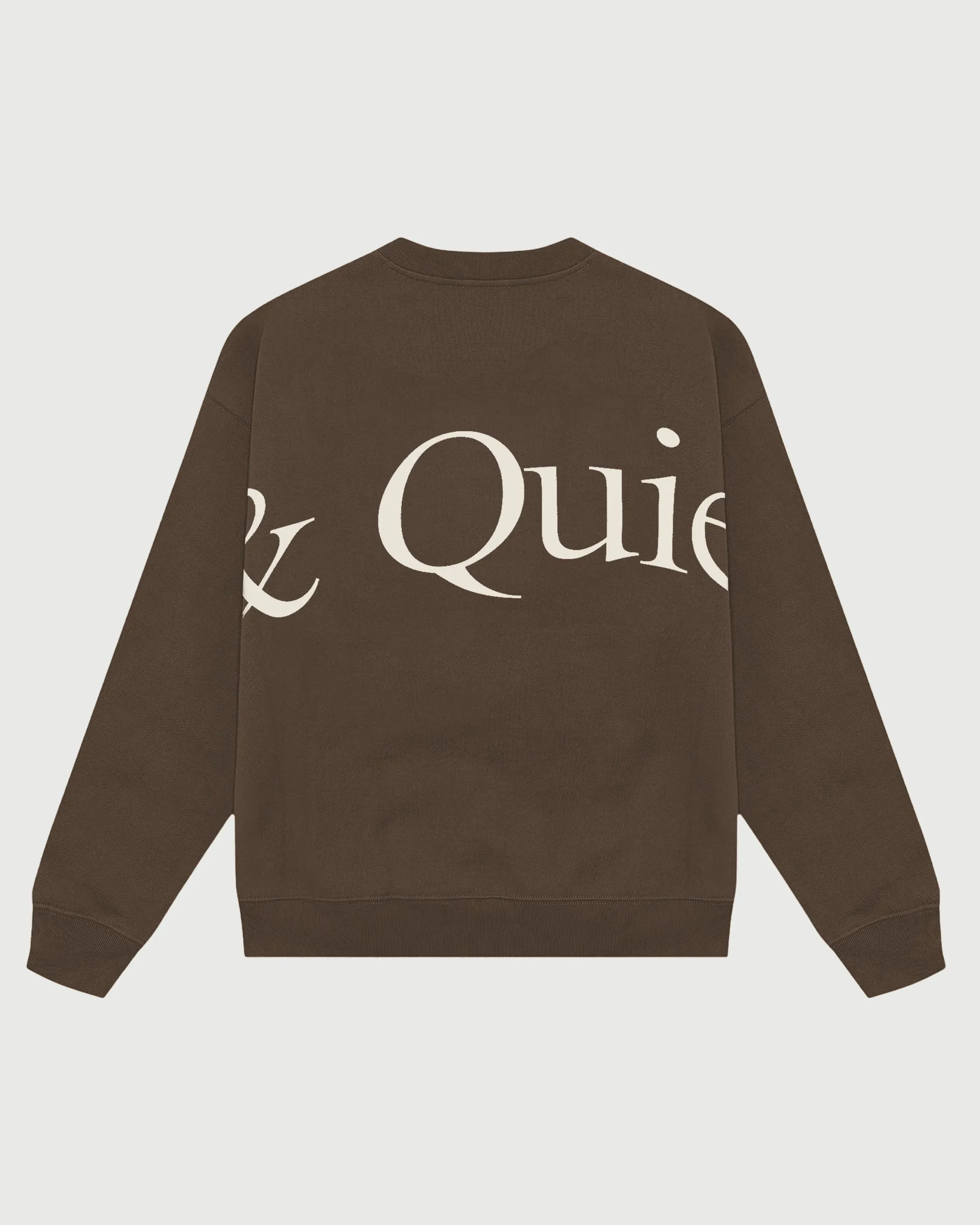 Jumbo Wordmark Crewneck - Brown sold by Museum of Peace and Quiet product image thumbnail 2