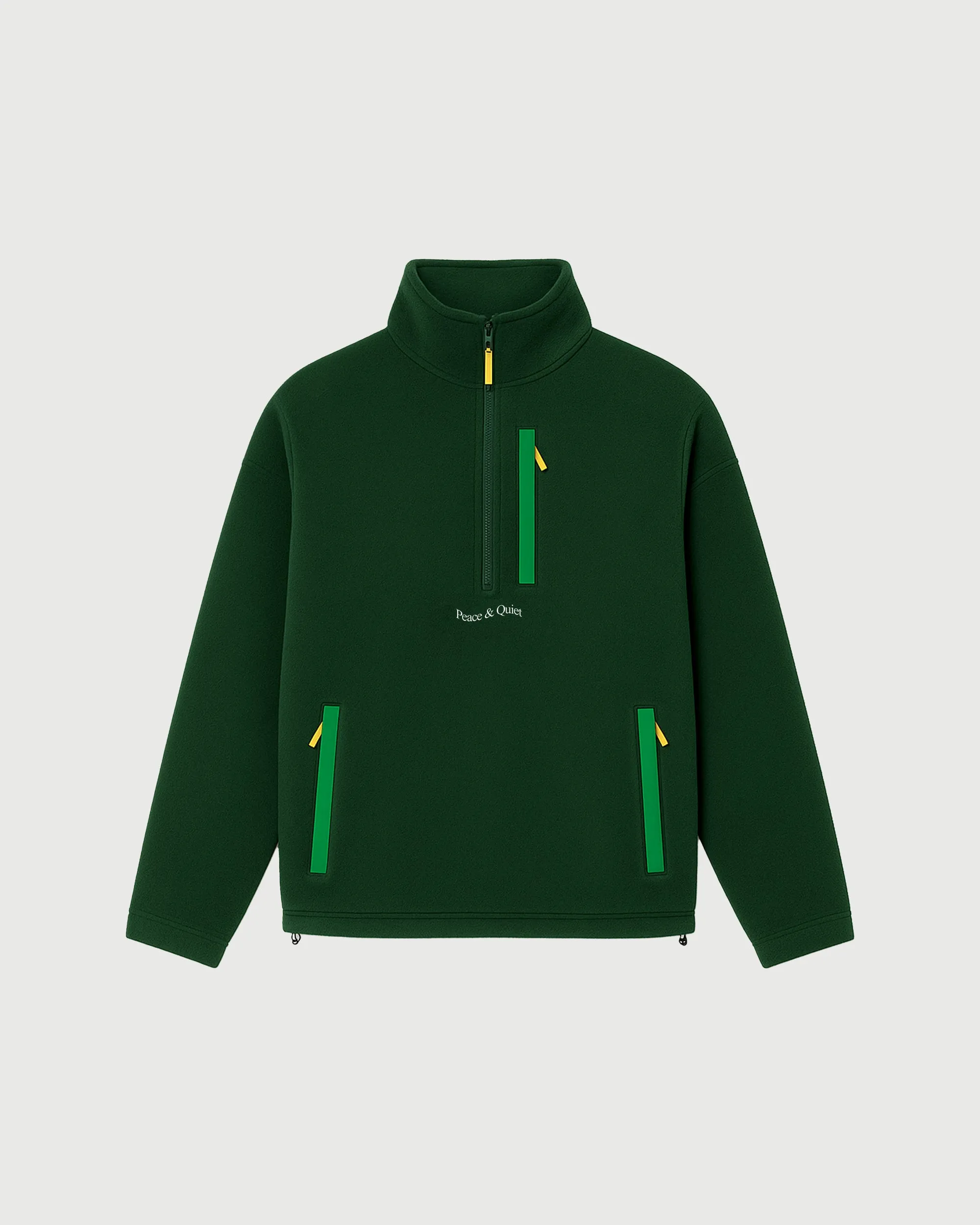 Summit Polar Fleece Quarter Zip - Forest sold by Museum of Peace and Quiet
