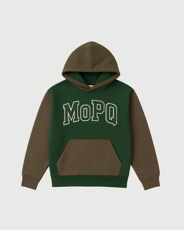 University Panel Hoodie - Forest sold by Museum of Peace and Quiet