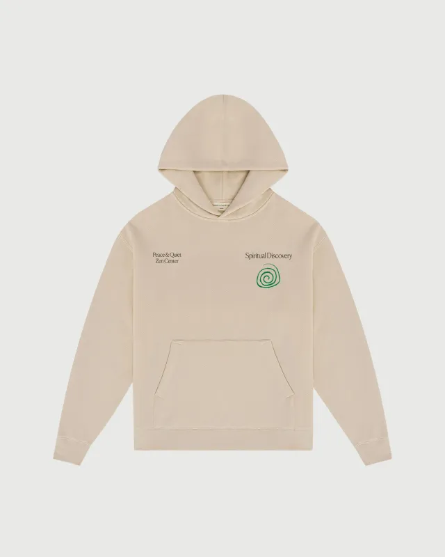 Spiritual Discovery Hoodie - Taupe sold by Museum of Peace and Quiet