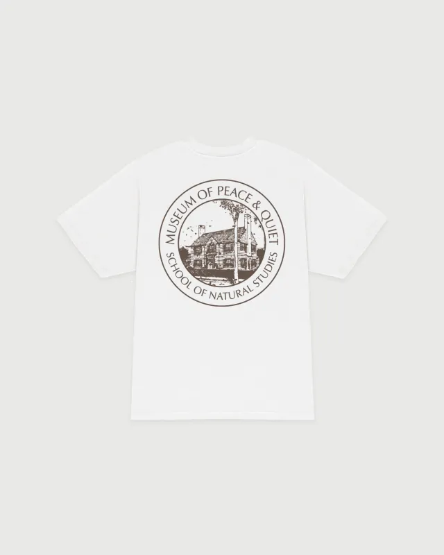Natural Studies Tee - White sold by Museum of Peace and Quiet