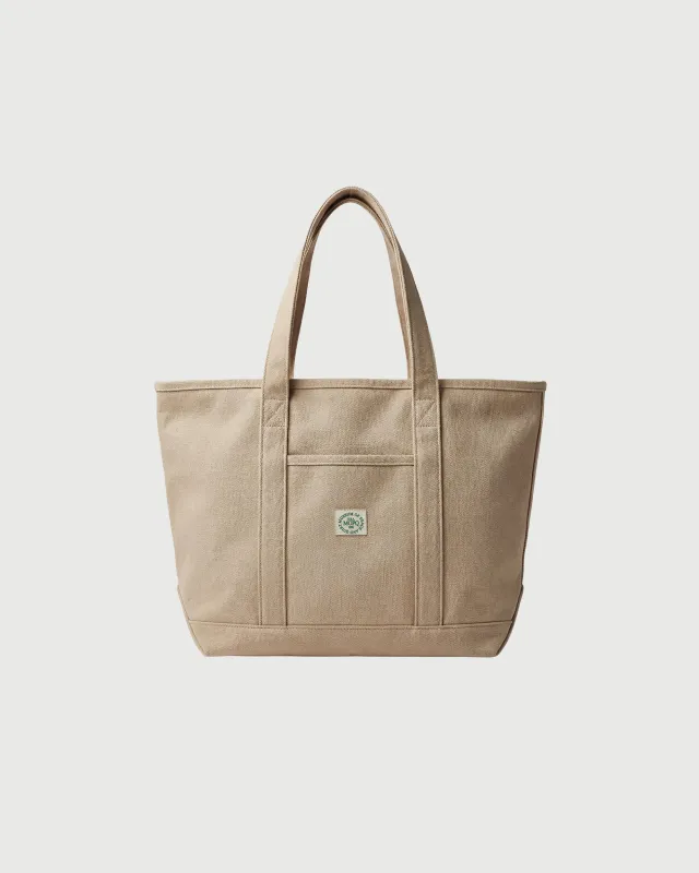 Utility Canvas Boat Tote - Tan made by Museum of Peace and Quiet
