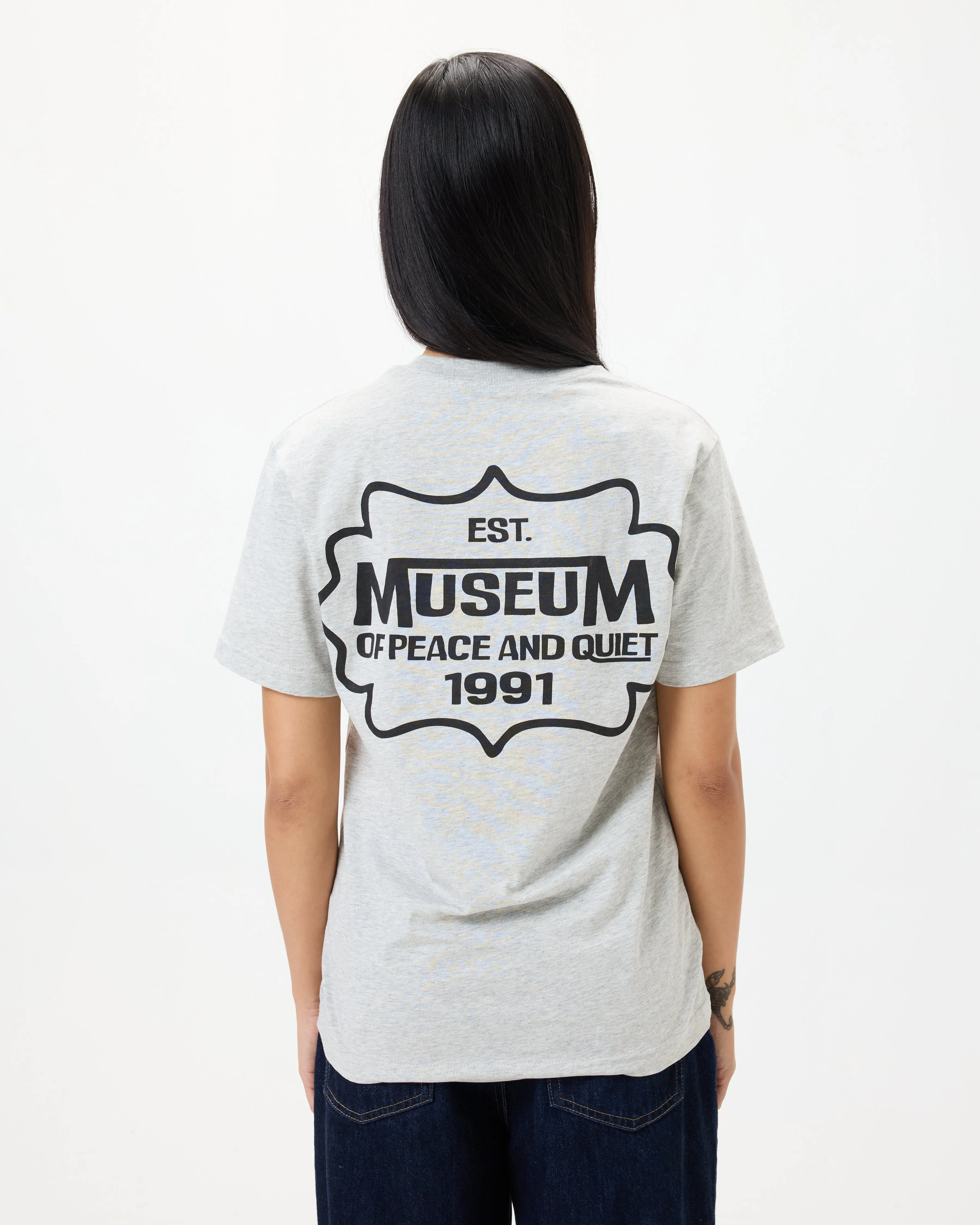 Establish Tee - Ash sold by Museum of Peace and Quiet product image thumbnail 5