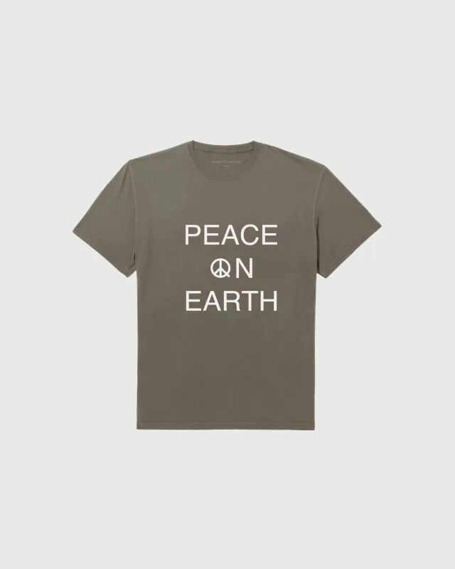 Earth Tee - Sepia made by Museum of Peace and Quiet