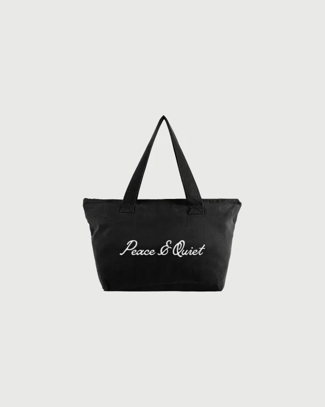 Signature Tote - Black made by Museum of Peace and Quiet