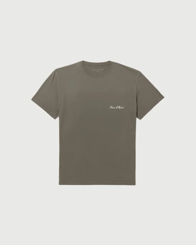 Signature Tee - Sepia made by Museum of Peace and Quiet