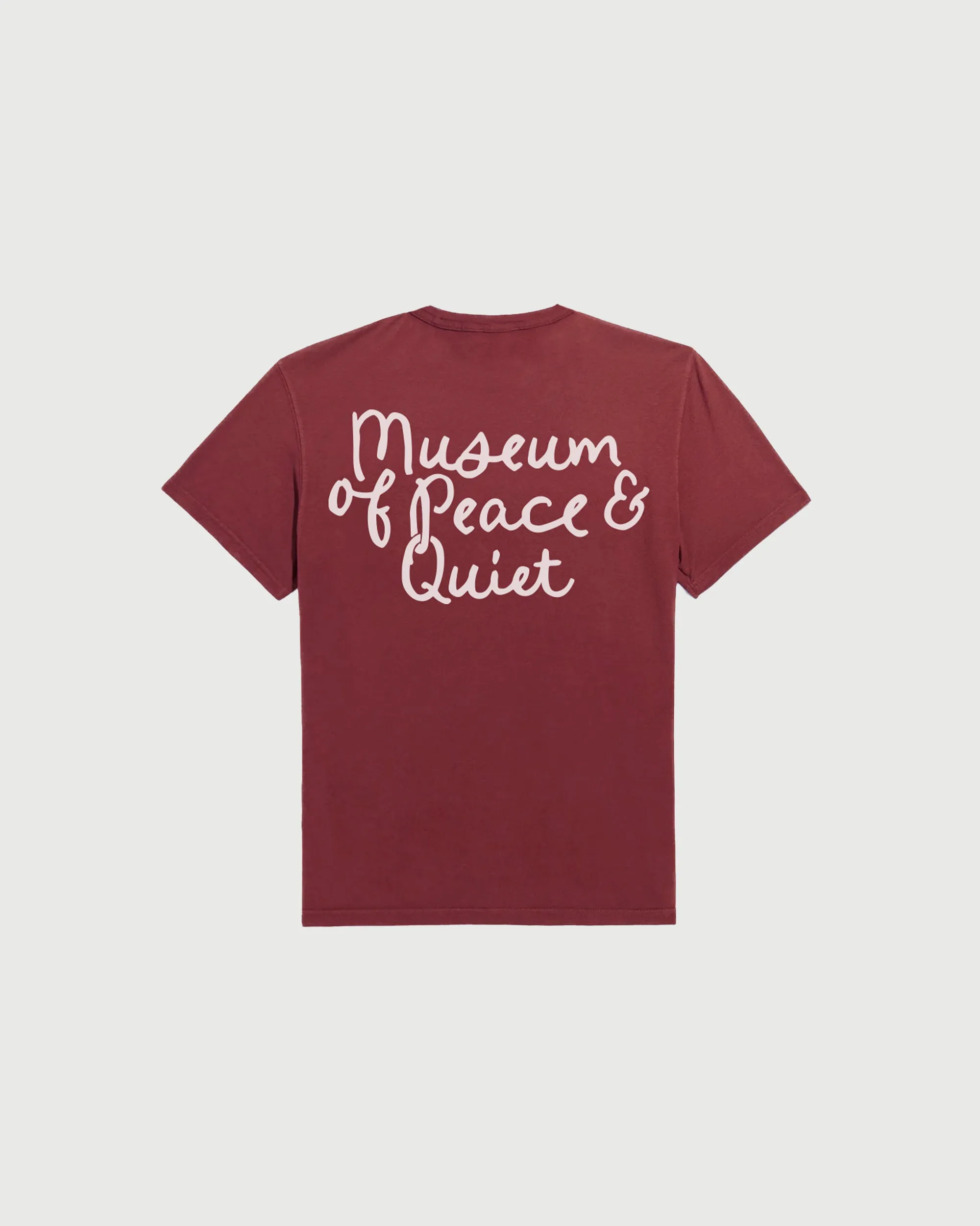 Scribble Tee - Burgandy sold by Museum of Peace and Quiet product image thumbnail 4
