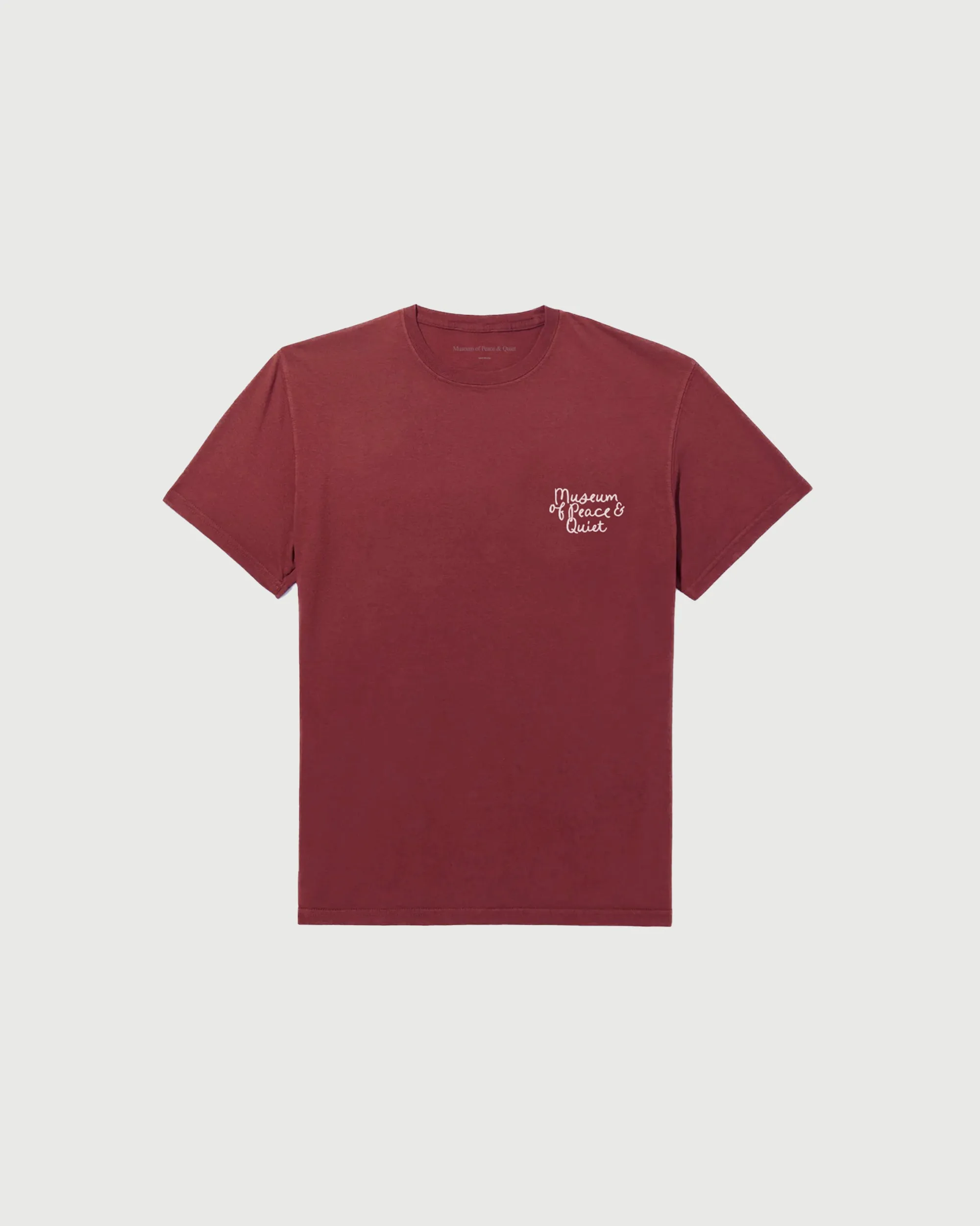 Scribble Tee - Burgandy sold by Museum of Peace and Quiet product image thumbnail 3