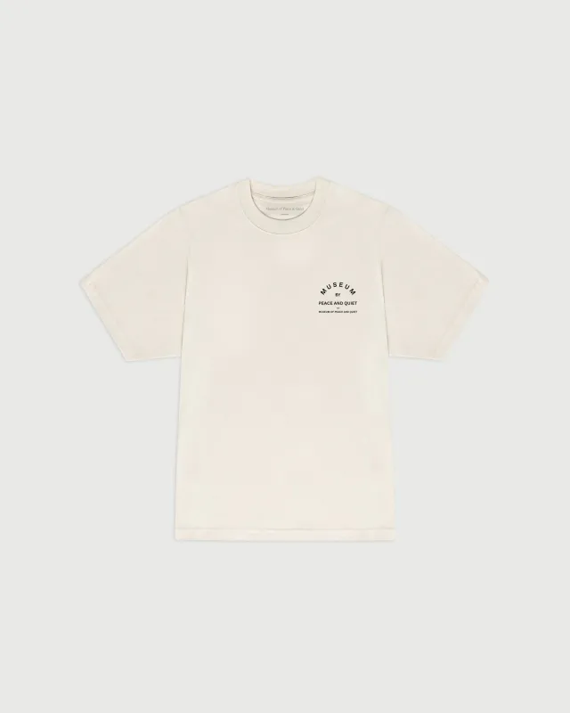Museum by PQ Tee - Bone made by Museum of Peace and Quiet