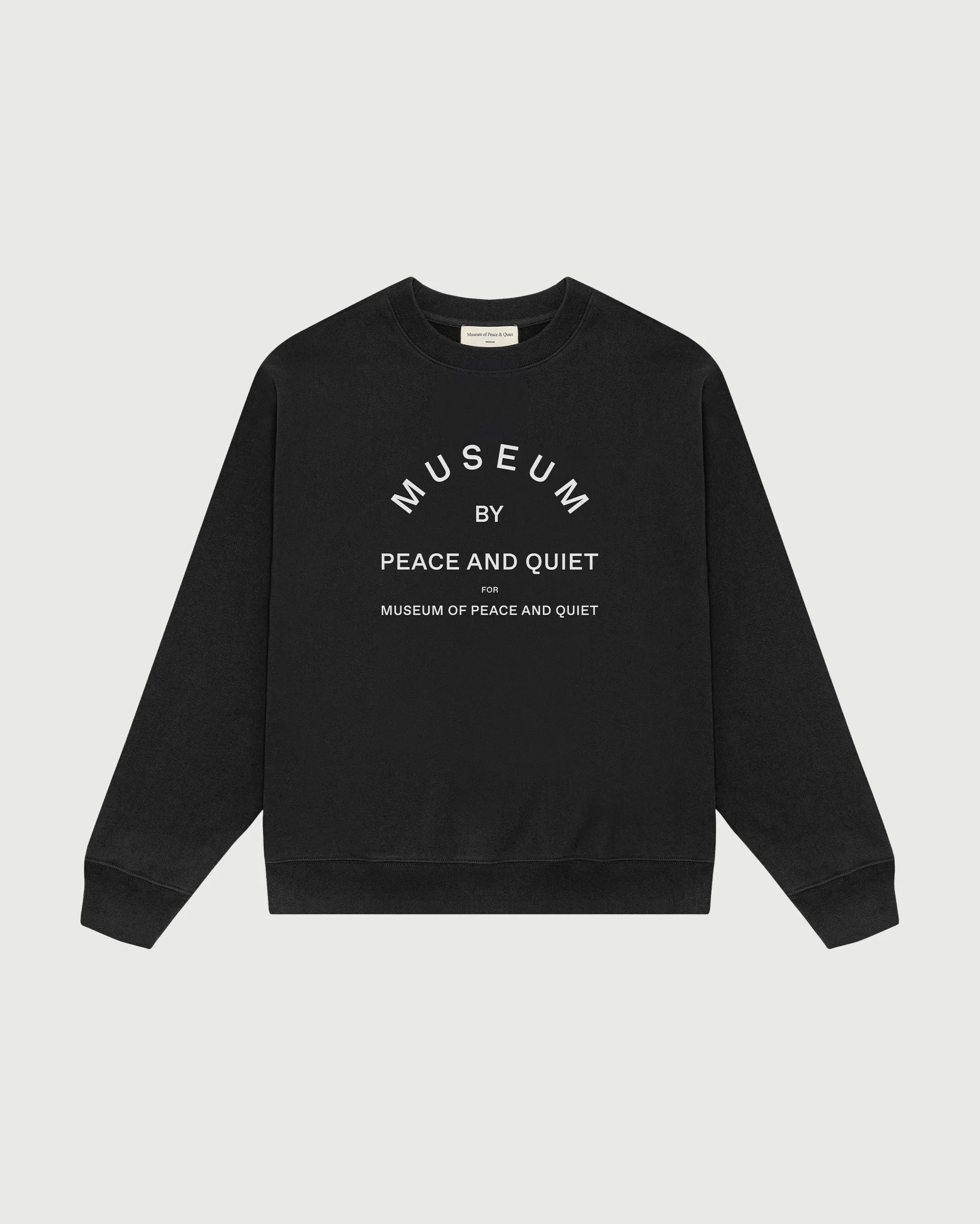 Museum by PQ Crewneck - Black sold by Museum of Peace and Quiet product image thumbnail 2