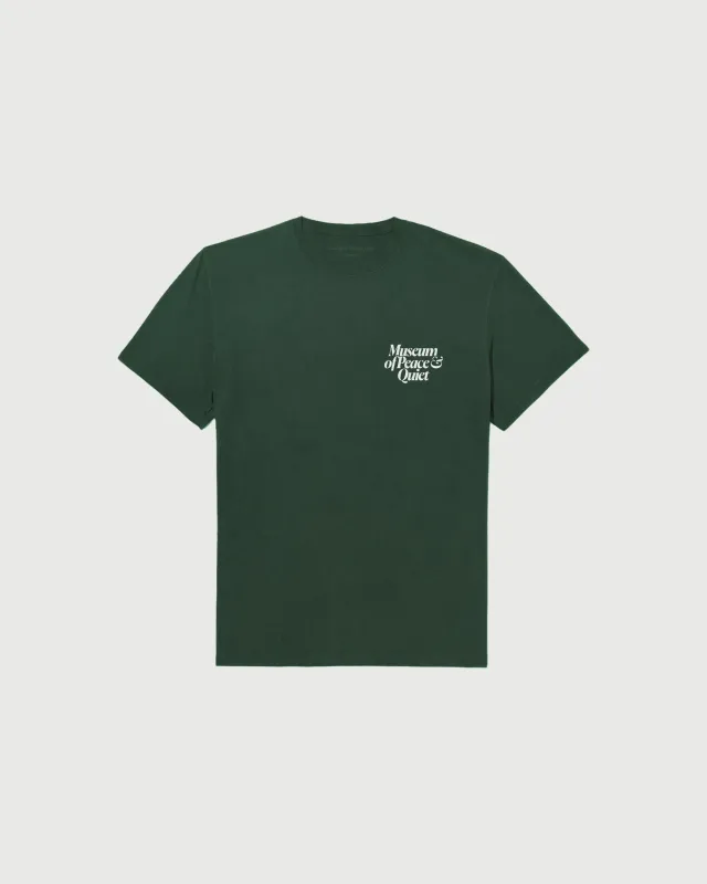Mid Century Tee - Forest made by Museum of Peace and Quiet