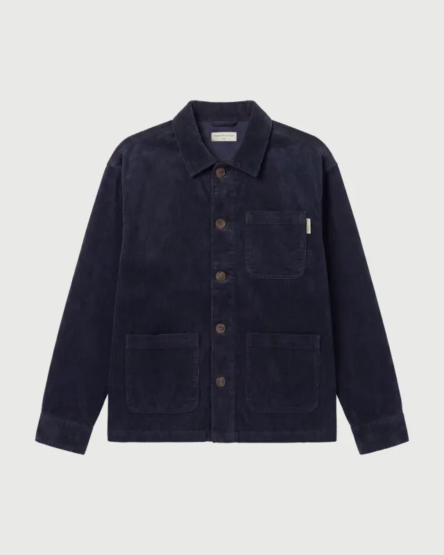 Chore Corduroy Coat - Navy made by Museum of Peace and Quiet