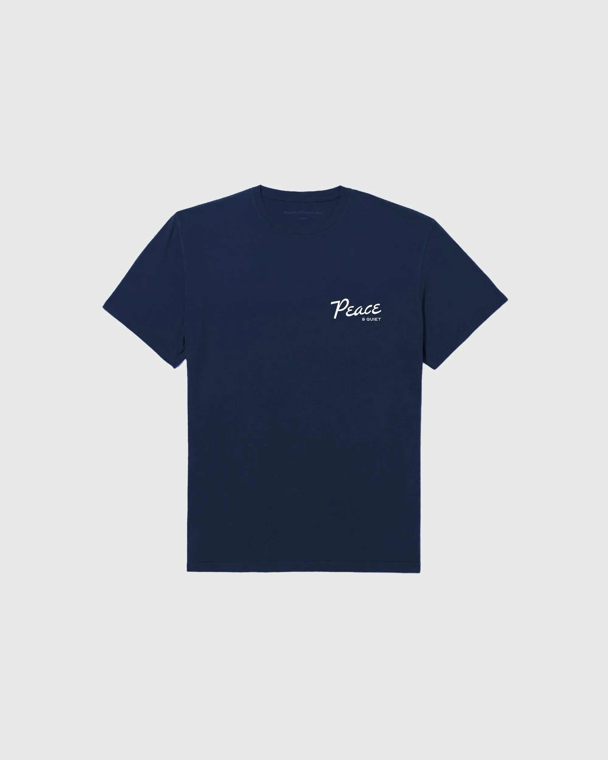 Diner Tee - Navy sold by Museum of Peace and Quiet