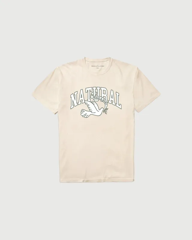 Natural Dove Tee - Bone made by Museum of Peace and Quiet