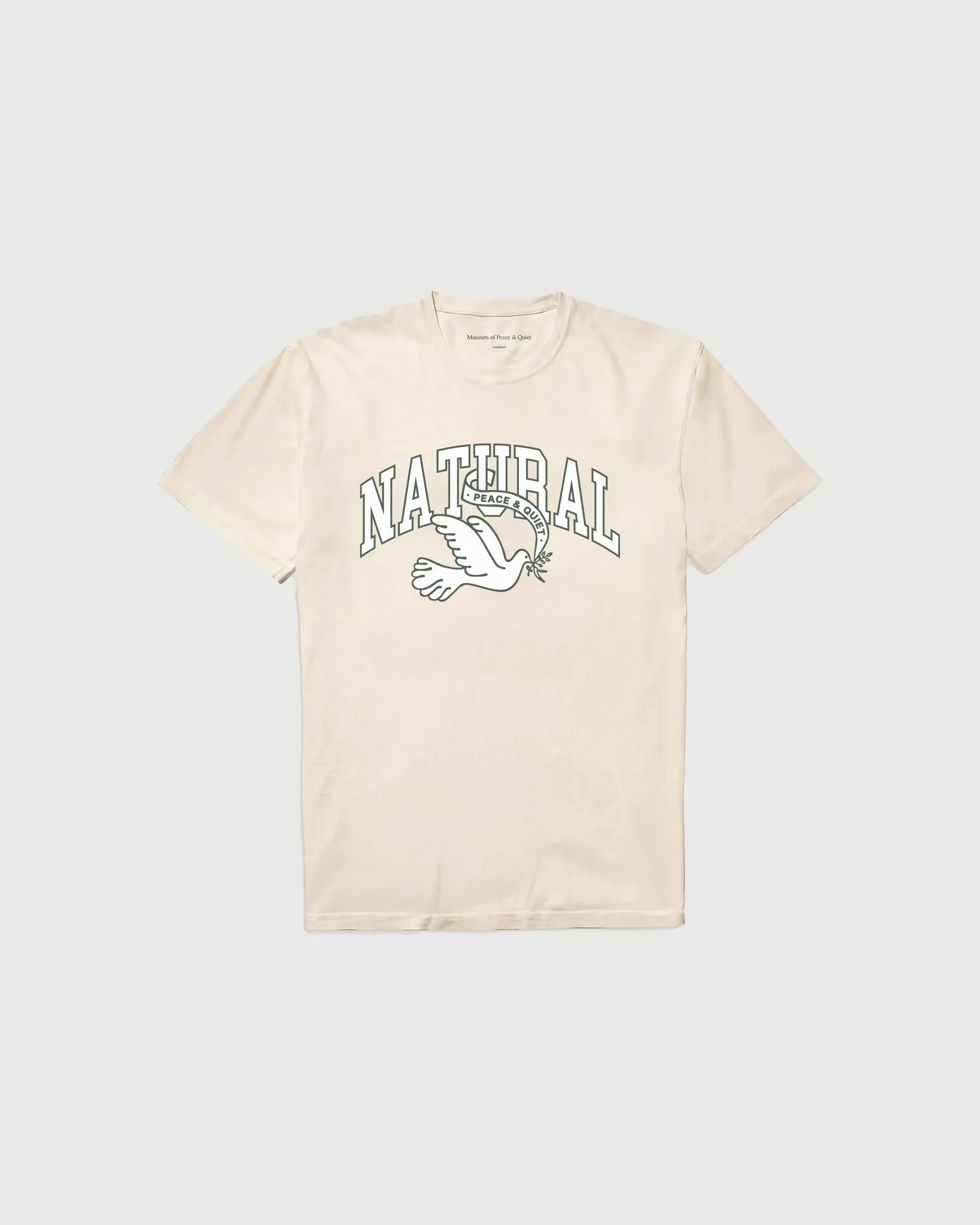 Natural Dove Tee - Bone sold by Museum of Peace and Quiet