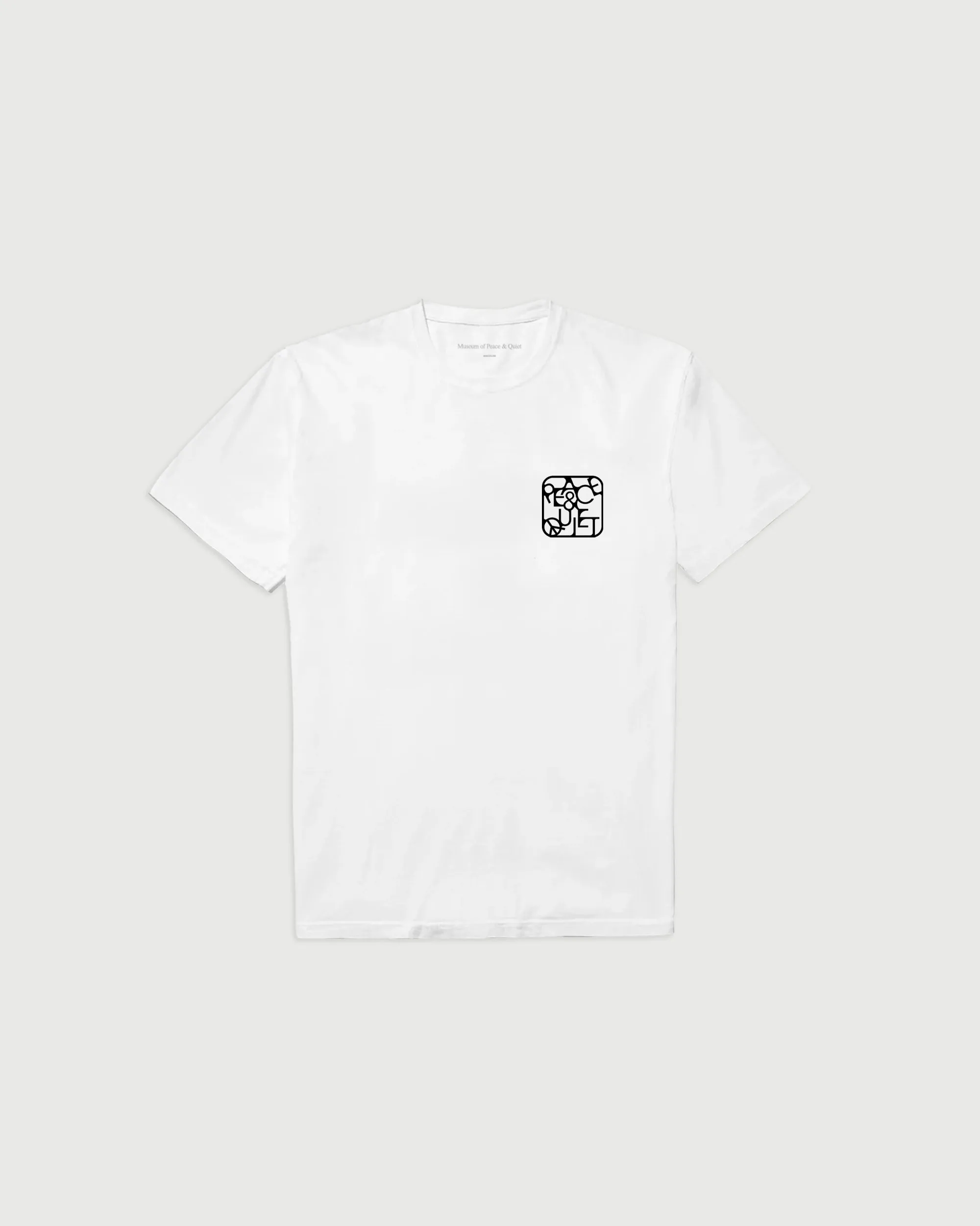 Scramble Tee - White sold by Museum of Peace and Quiet
