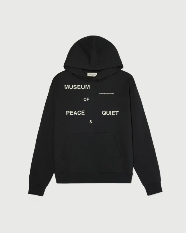 Publishing Co. Hoodie - Black made by Museum of Peace and Quiet
