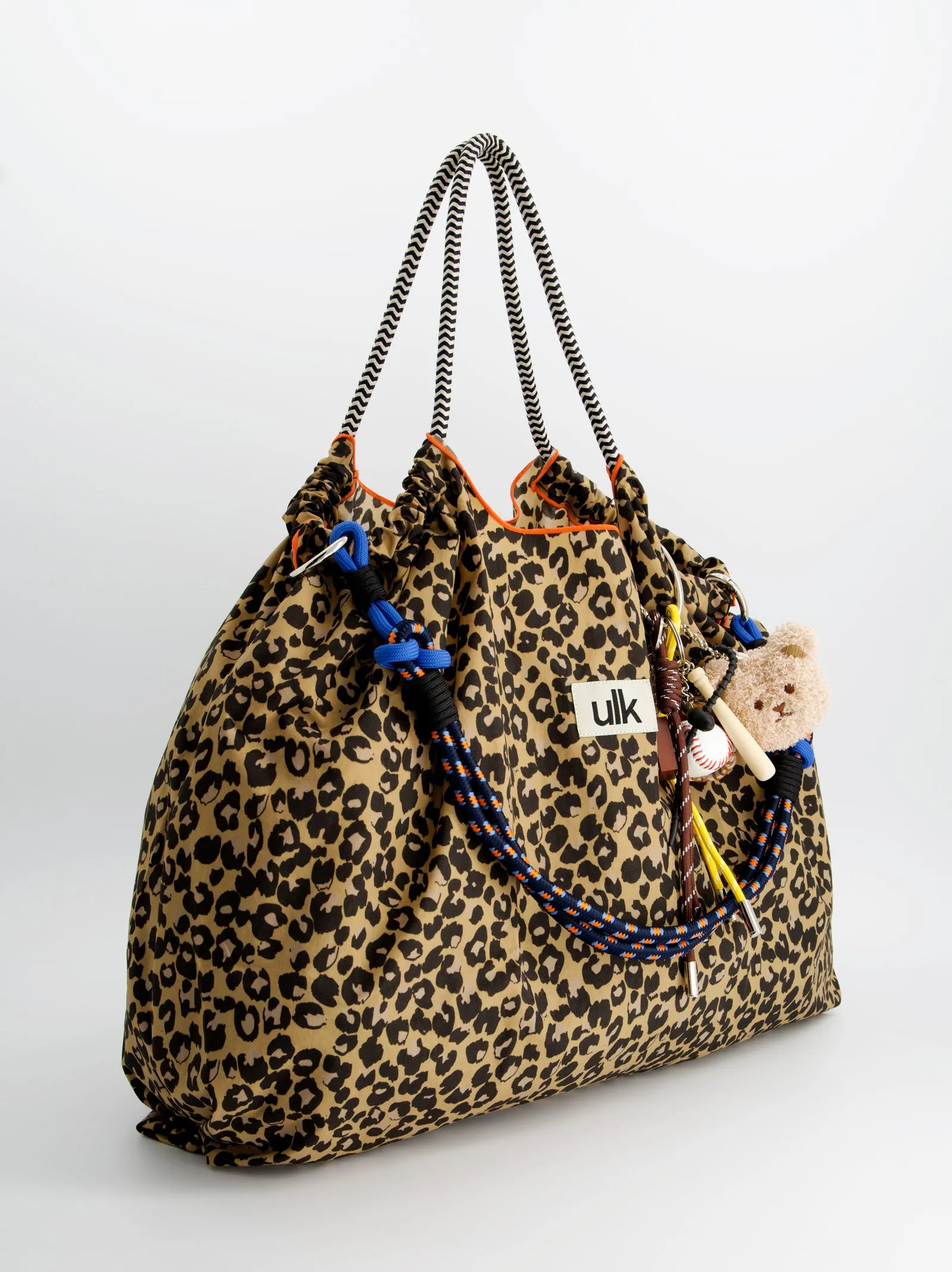 Nylon tote bag with charms - ULK Merly sold by Ulanka product image thumbnail 4