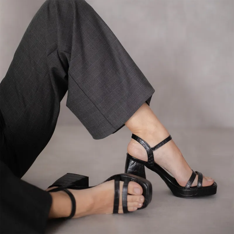 Ulanka Crush Valma - Heeled sandal sold by Ulanka