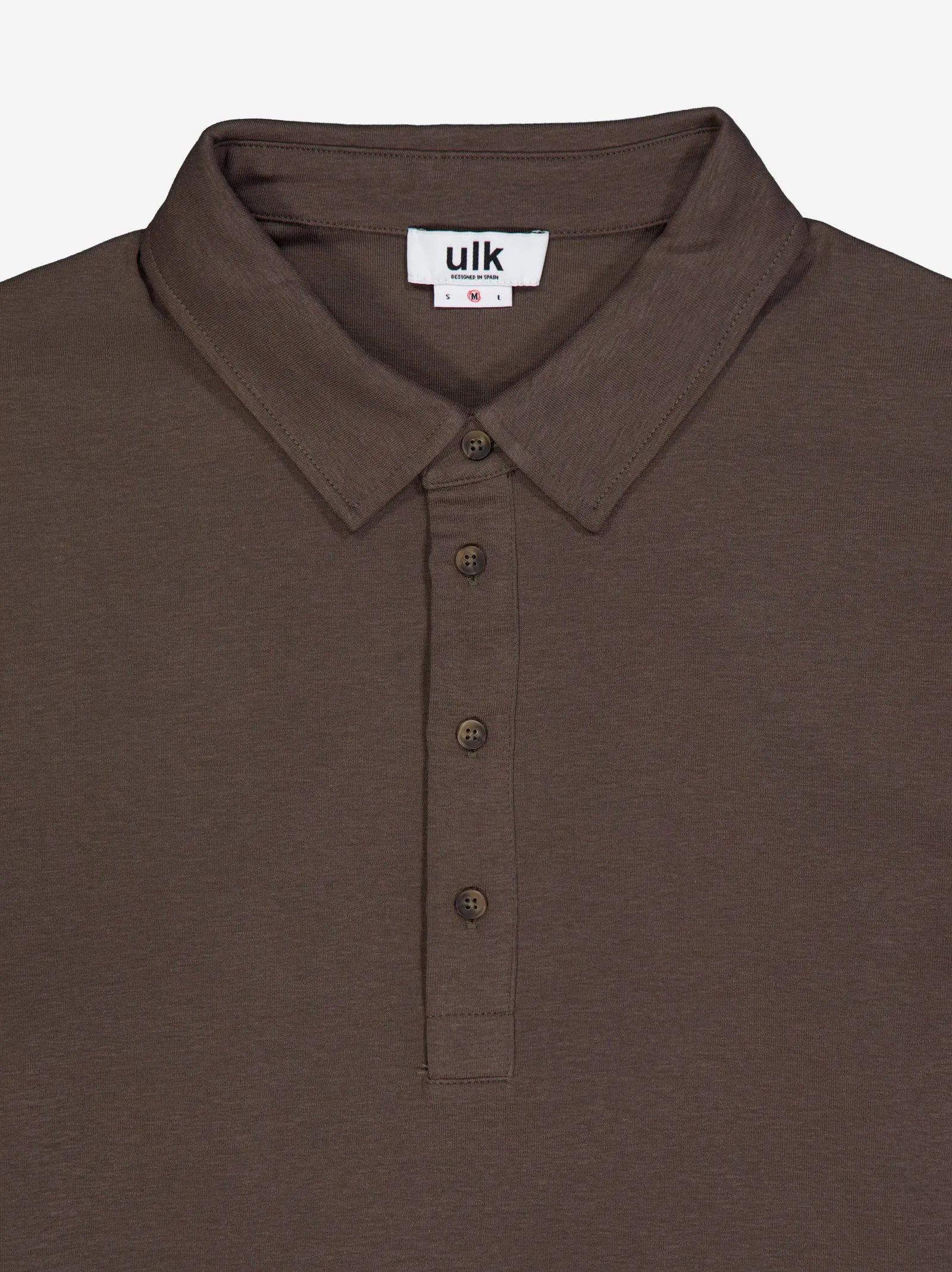 Long-sleeved polo shirt - Segovia sold by Ulanka product image thumbnail 2