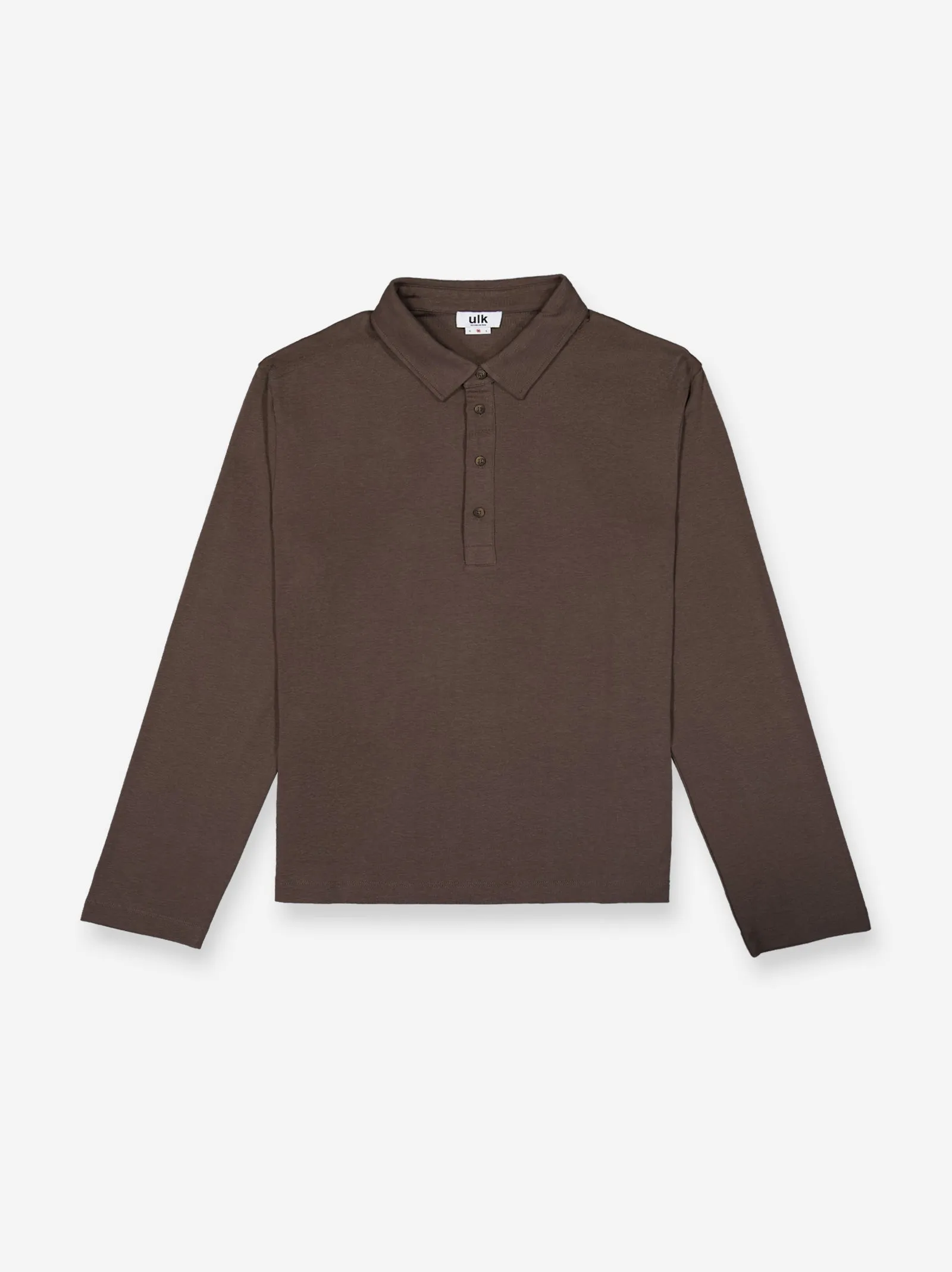 Long-sleeved polo shirt - Segovia sold by Ulanka
