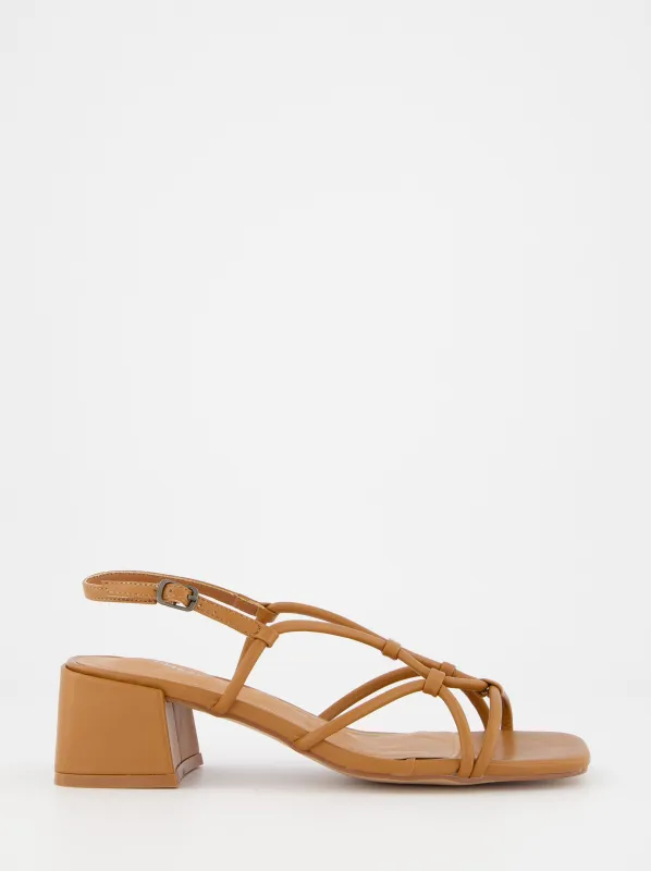 Strappy heeled sandals - Bohee sold by Ulanka