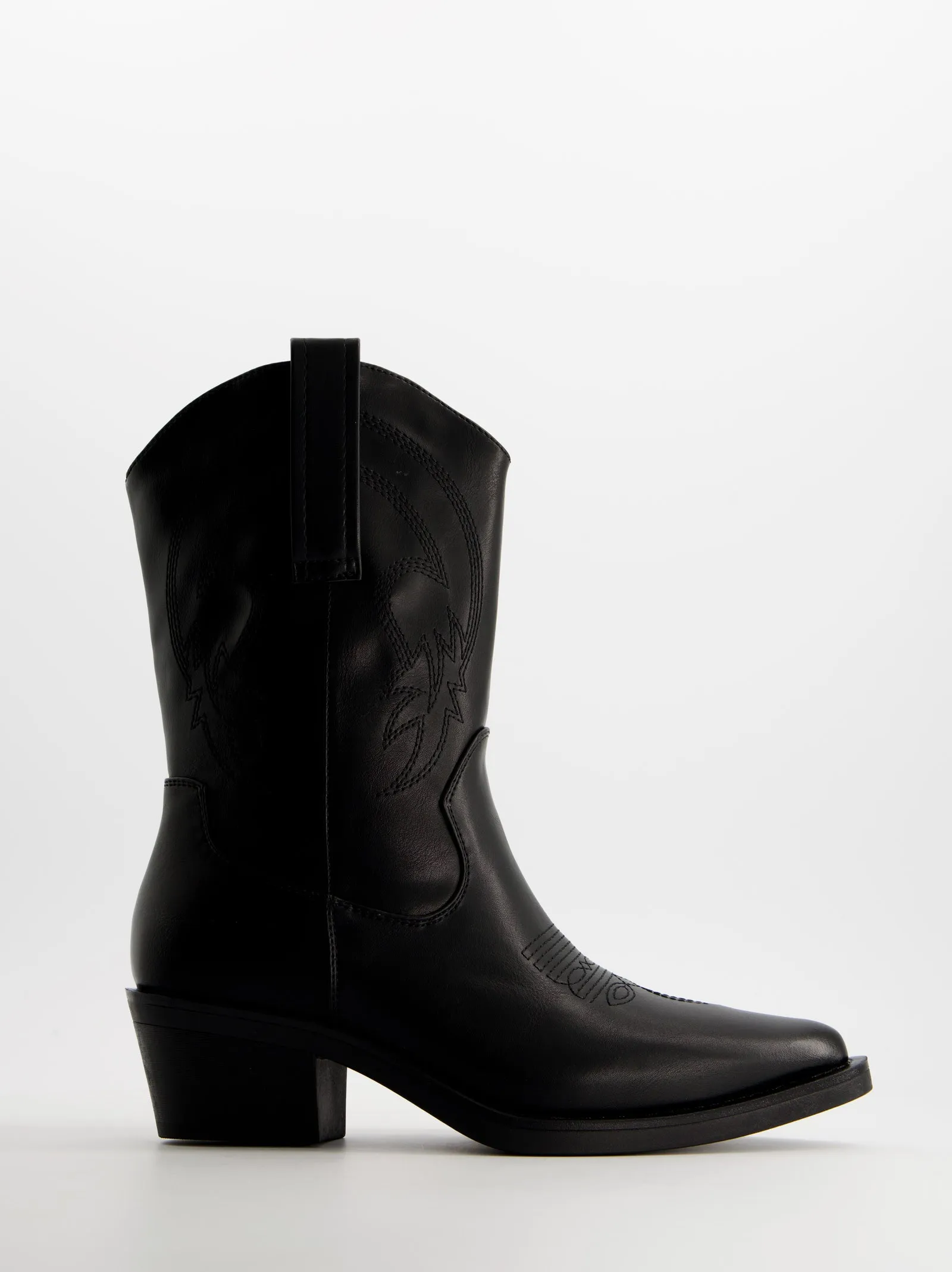 Faux leather cowboy boots - Brooklyn sold by Ulanka