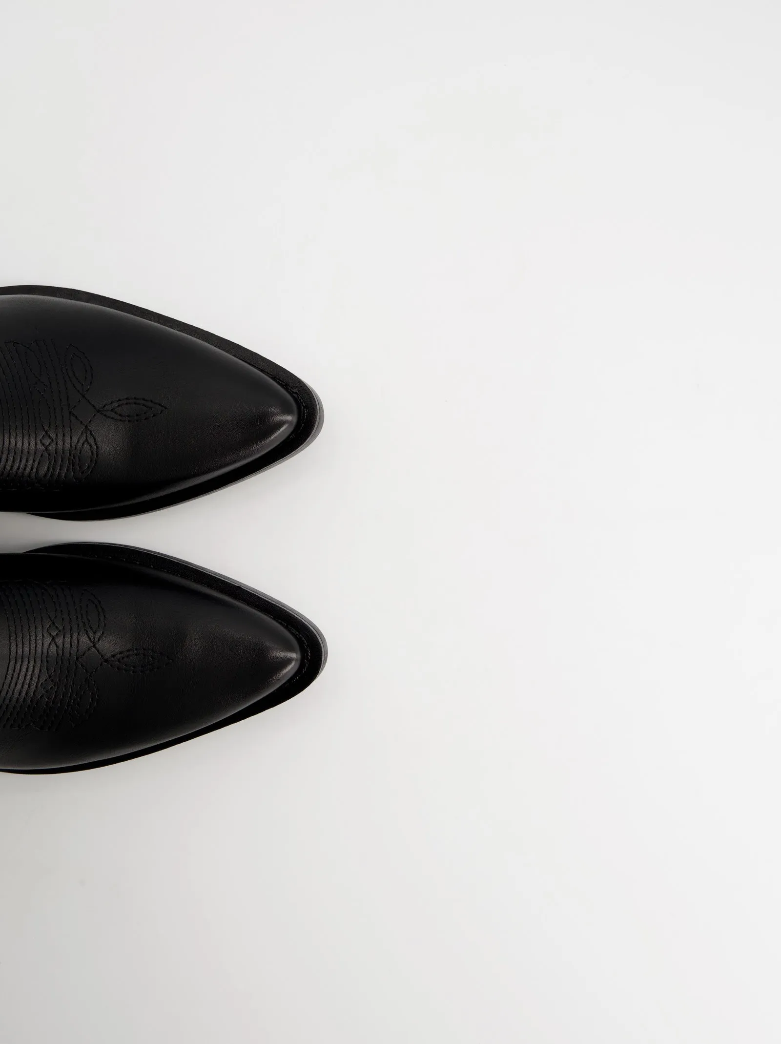 Faux leather cowboy boots - Brooklyn sold by Ulanka product image thumbnail 3