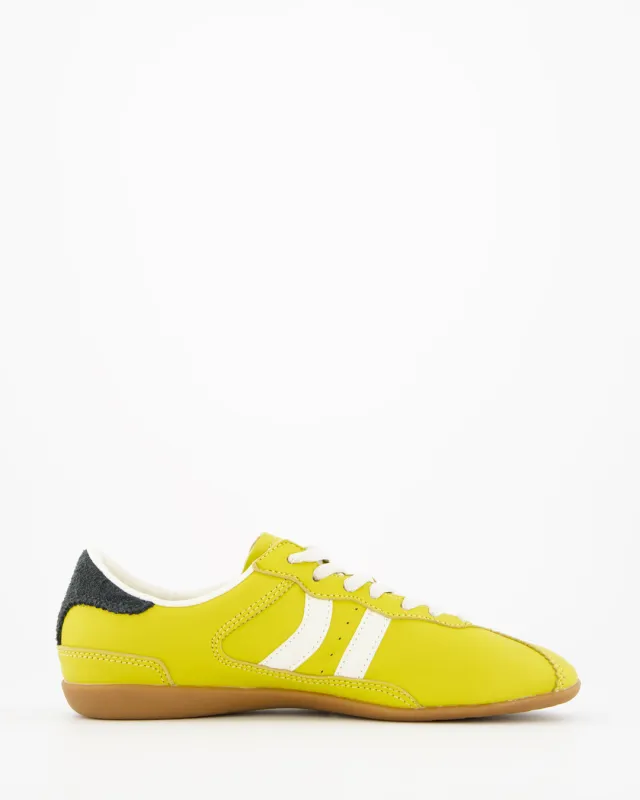 Coolway Step Buzz Yellow - Leather Sneakers sold by Ulanka