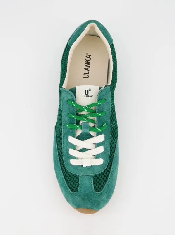 Suede sneakers with thin soles - Sade sold by Ulanka