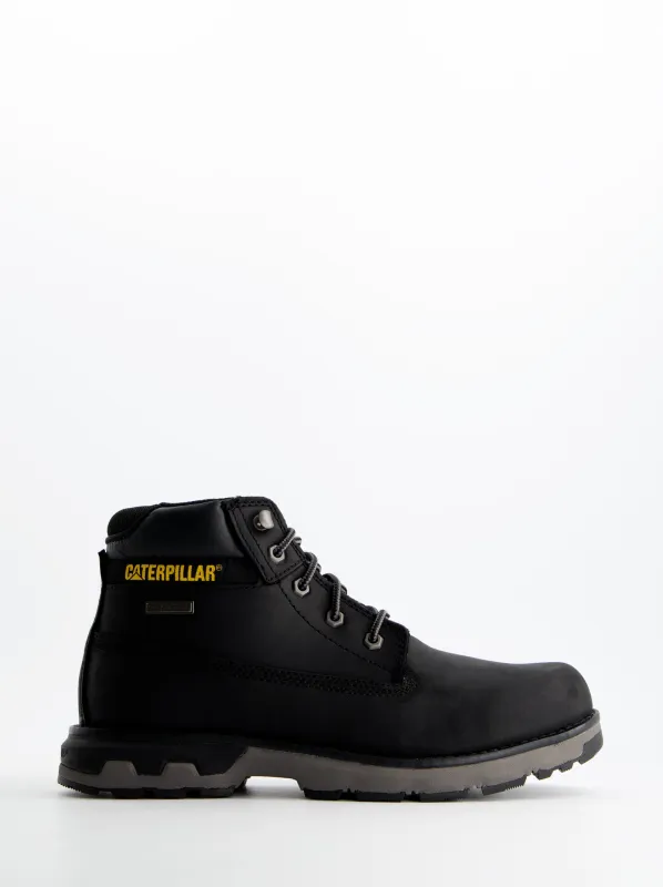 Men's black leather boots - Caterpillar Pursue sold by Ulanka