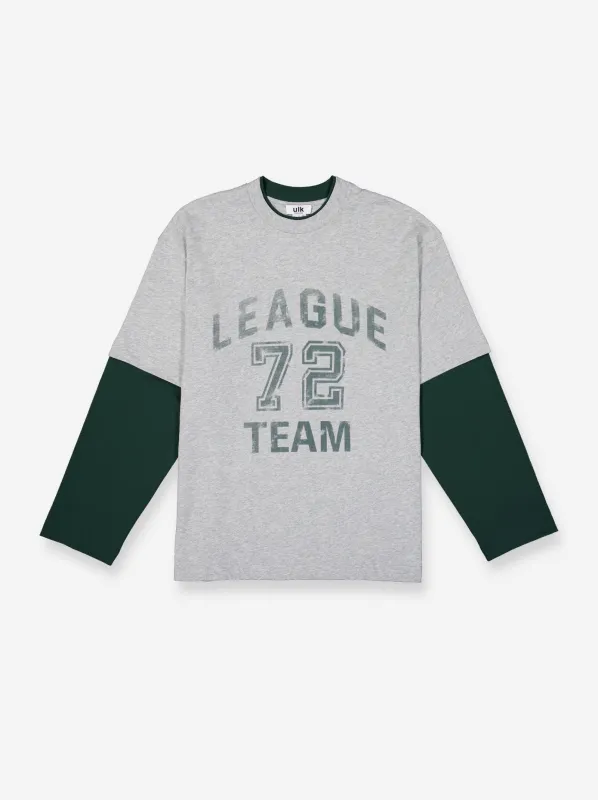 Double-layered long-sleeved T-shirt - Madrid sold by Ulanka