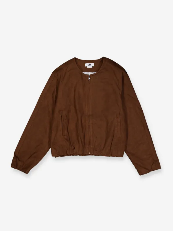 Suede-effect bomber jacket - Taylor sold by Ulanka
