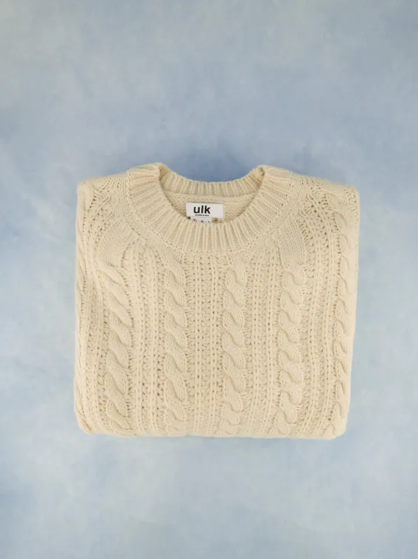 Loose fit knit sweater - Riley sold by Ulanka