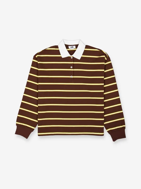 Long-sleeved polo shirt - Fiorella sold by Ulanka