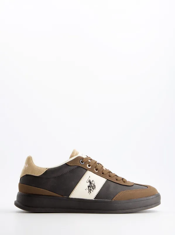 Men's faux leather sneakers - US POLO ASSN. Campy sold by Ulanka