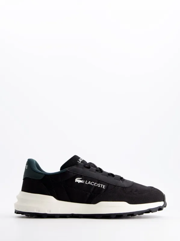 Black leather sneakers - Lacoste Elite Active Evo sold by Ulanka