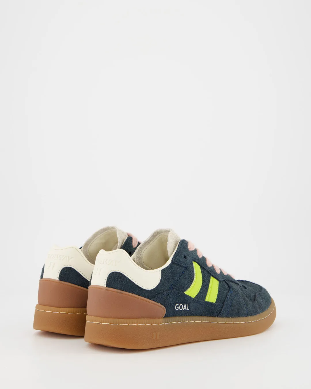 Coolway Goal - Blue Leather Sneakers sold by Ulanka product image thumbnail 4